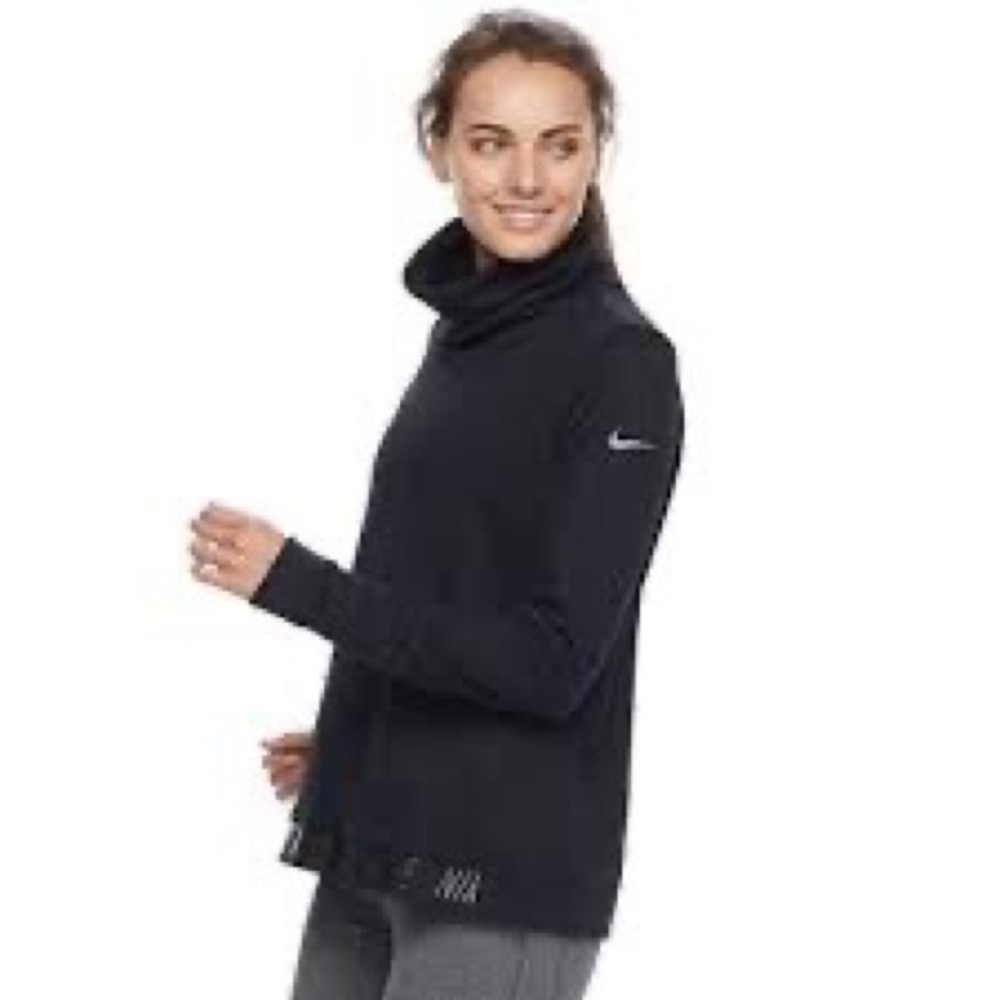 Nike Women's Nike Dry Training Cowl Neck Sweatshirt Size Medium 8 10
